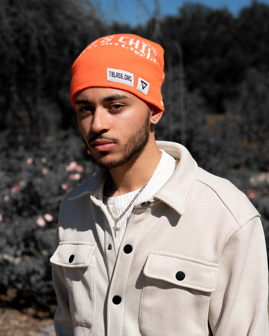 God's Child Beanie (Light Orange)